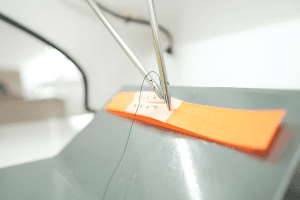 Teórico práctico de entrenamiento de laparoscopía ginecológica