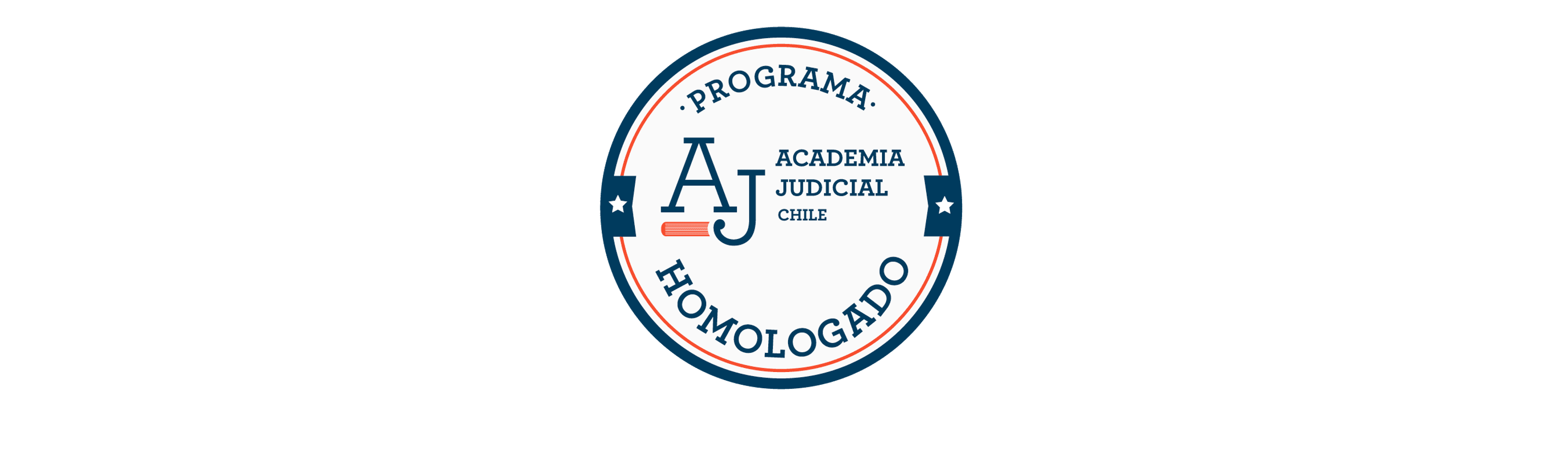 Banner logo academia judicial